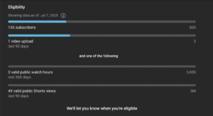 youtube monetization